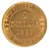 Image 3 : Newfoundland Gold $2 1888 Obverse 3 ICCS AU55