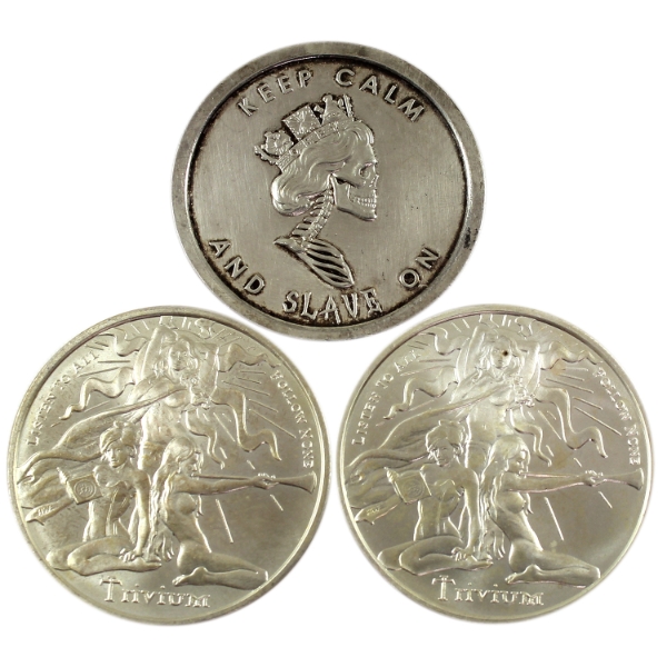 3x 1oz Silver Shield 2013 & 2019 .999 Fine Silver Rounds. 3pcs. (Tax Exempt)