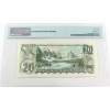 Image 2 : BC-50a 1969 $20 PMG GEM UNC66 EPQ Beattie-Rasminsky SN:ES1541217