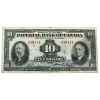 Image 1 : 375-22-06 1934 $10 Imperial Bank of Canada VG-F SN: 030811 Check Letter C