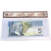 Image 2 : RADAR BC-67a-N1-iii 2006 $5 BCS CUNC64 Original 3-Digit RADAR Jenkins-Dodge SN: AON1656561