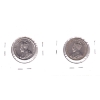 Image 2 : 5-cent 1923 & 1924 AU-UNC. 2pcs
