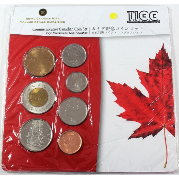 International Coin Convention 2011 Tokyo Commemorative Coin Set Issued by the RCM