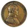 Image 1 : France 1834 Napoleon I Emperor of the French King of Italy Bronze Medallion 59.26g, 51mm