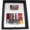Image 4 : Canada Medal Groupings/Minis, Memorial Ribbon/Cross, & Duplicates ; ISSUED TO: MWO LMS Frederiksen