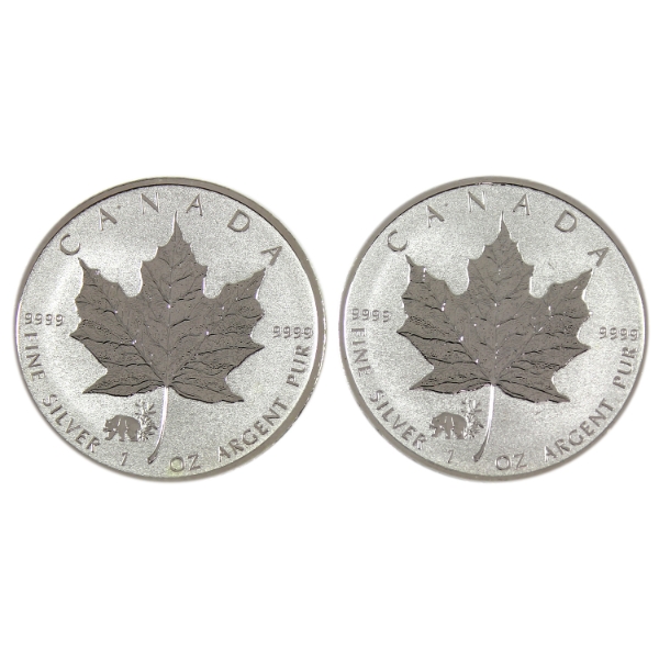 2x 1oz 2017 $5 SML w/ Panda Privy Reverse Proof .9999 Fine Silver (Tax Exempt)