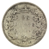 Image 1 : 25-cent 1885 Curved Top 5 F-VF (F15)