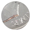 Image 4 : Silver $1 1947 Pointed 7, Dbl HP ICCS AU55