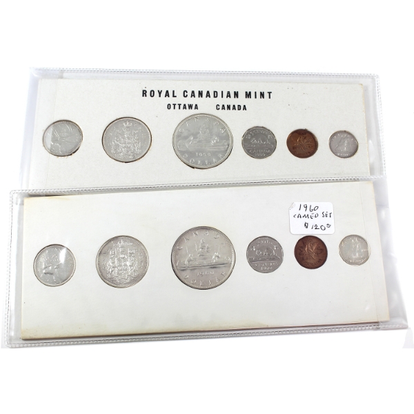 Group Lot of 1959 & 1960 Proof Like Sets. 2pcs.