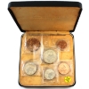 Image 1 : Uganda 1966 First Coinage 6 Coin Proof Set in Original Case.