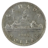 Image 2 : Silver $1 1947 Maple Leaf; Dbl HP ICCS MS62