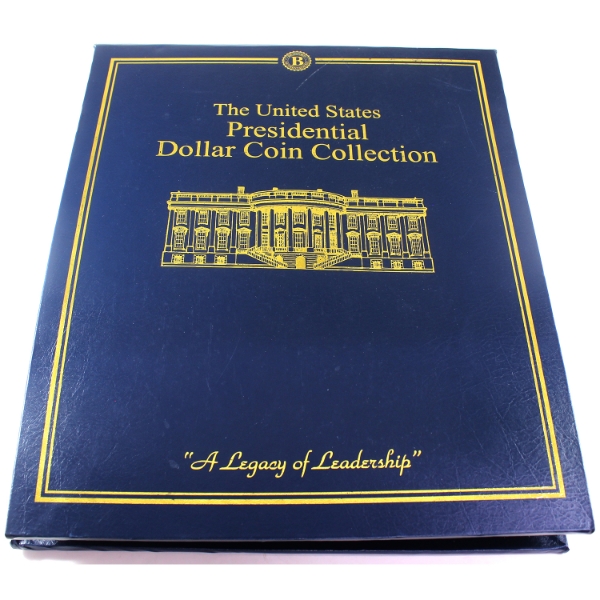 USA 2007-2011 Presidential Dollar Coin Collection Volume I of II Issued by the Bradford Exchange