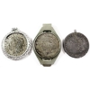 Image 1 : USA Silver dollars 1902, 1921 & 1923 - All Mounted (One is a Money Clip). 3pcs
