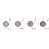 Image 1 : 25-cent 1888 G-VG, 1901 Fine, 1930 VF & 1936 Dot VG. 4pcs
