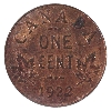 Image 3 : 1-cent 1922 ICCS MS63 Red