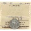 Image 1 : 10-cent 1901 ICCS AU55