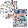 Image 1 : World Mixed Denomination Bulk Collection 100 Different Countries; 100 Different Banknotes. 