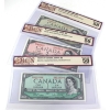 Image 1 : BC-37b-i, BC-38c & BC-41b 1954 $1-$20 Modified Portrait BCS AU58 Original. 3pcs