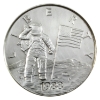 Image 1 : 1 Pound USA 1988 Young Astronaut America in Space .999 Fine Silver Medal (Tax Exempt)