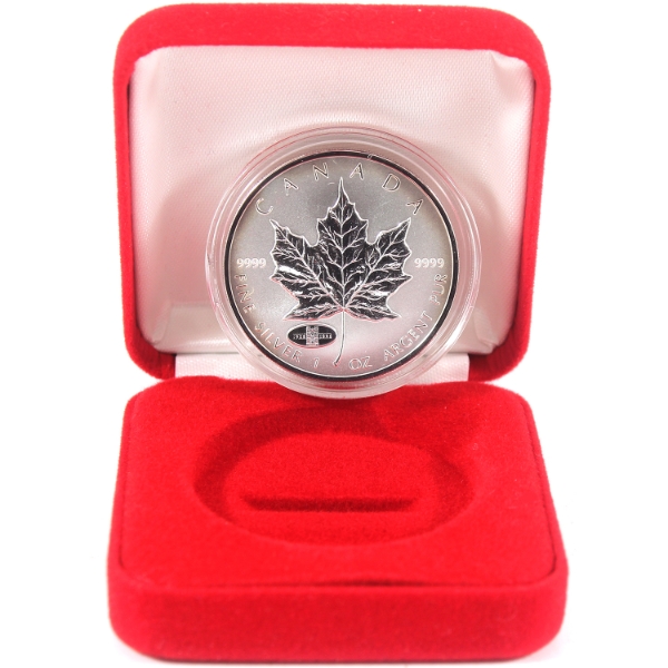 1oz 1998 $5 SML w/ RCM 90th Anniversary Privy .9999 Fine Silver Coin (Tax Exempt)