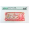 Image 1 : BC-51a 1975 $50 Low Serial # PMG GEM UNC66 EPQ Lawson-Bouey SN: HA0000317