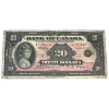 Image 3 : BC-9b 1935 $20 English BCS VG8 Osborne-Towers Small Seal SN: A220440 Check Letter B