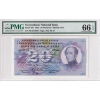 Switzerland 1955 Pick#46c 20 Franken GEM UNC66 EPQ Printer: OFZ Sign #34,36,37 SN: 8R 043666