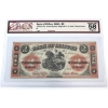 Image 1 : 125-12-12 1861 Bank of Clifton $2 BCS AU58 Original James Brown Engraved 1 in Date, Check Letter B