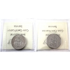 Image 2 : 50-cent 1991 & 2001P ICCS MS65. 2pcs. 