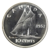 Image 2 : 10-cent 1957 PL67 Cameo