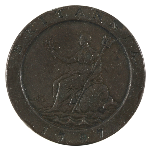 Great Britain 1797 2 Pence Extra Fine