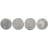 Image 2 : 2013 $5 25th Anniversary SML 1oz .9999 Fine Silver Coins. 4pcs. (Tax Exempt)