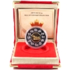 Image 1 : 1999 $15 Year of the Rabbit Lunar Sterling Silver Coin w/ 24-karat Gold Plated Cameo
