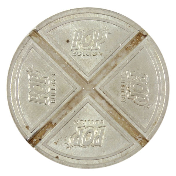 1oz POP Bullion 1/4oz Divisible .999 Fine Silver Round (Tax Exempt)
