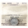 Image 1 : 5-cent 1898 ICCS EF40 