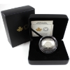 Image 1 : 2023 $50 Forevermark Black Label Oval Diamond-Shaped Coin Fine Silver (Tax Exempt)
