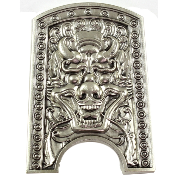 2oz South Korea 2021 Doggaebi Chiwoo Cheonwang Shield .999 Fine Silver Stacker (Tax Exempt)