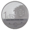 Image 1 : 1oz Mint of Poland 2014 0.01 BTC Sol Noctis Series- The Binary Eagle .999 Fine Silver Coin 