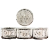 Image 1 : 4x 1oz Beaver Bullion F*ck, Sh*t & B*tch Bars and F*ck Round Fine Silver. 4pcs. (Tax Exempt) 