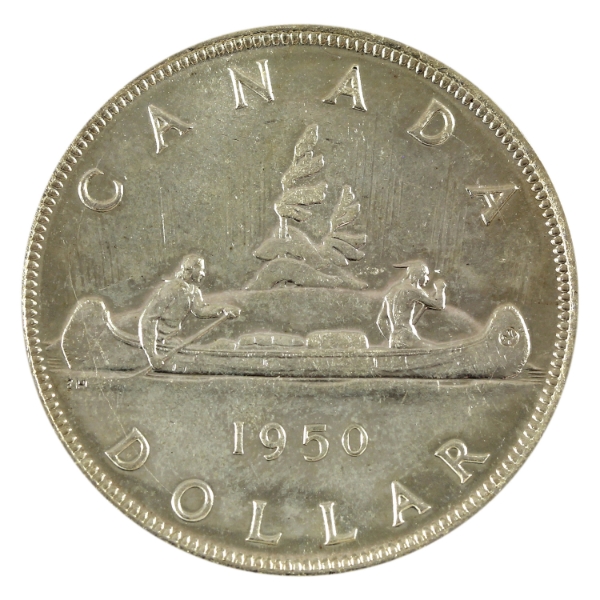 Silver $1 1950 Choice BU (MS64)