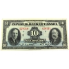 Image 1 : 375-24-04 1939 $10 Imperial Bank of Canada VF20 Jaffray-Phipps SN: 028318