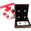 Image 1 : 2013 Gold $5 O Canada-Wildlife Set of 4 coins in Deluxe Box (Tax Exempt) 