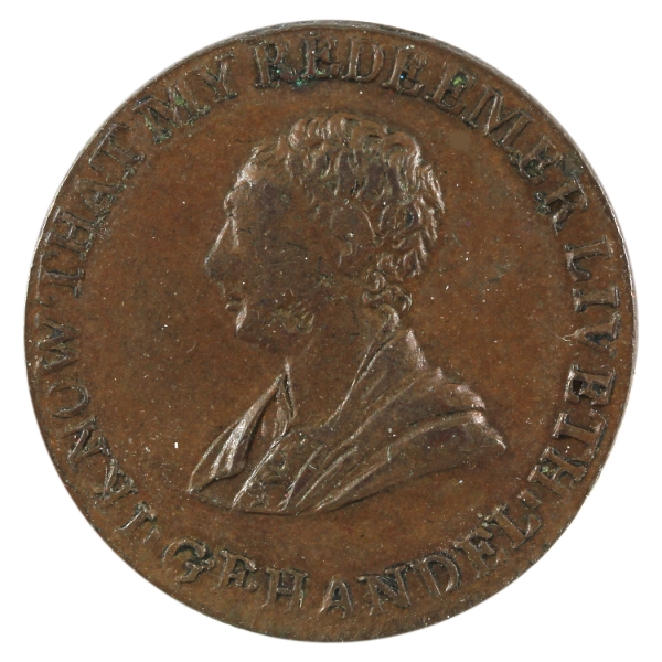Great Britain 1791 'Benevolent Choralfund Instituted 1791' Token AU
