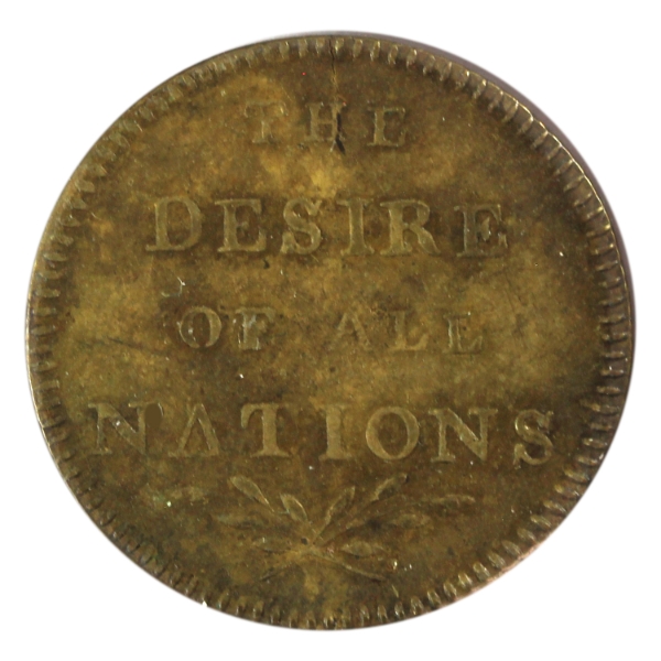BHM# 518 Great Britain 1801 Peace & Plenty Token