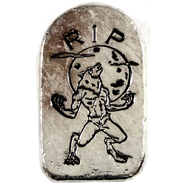 2oz Monarch Precious Metals Werewolf Tombstone .999 Fine Silver Bar (Tax Exempt)