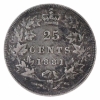 Image 2 : 25-cent 1881H ICCS VF30