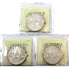Image 2 : Silver $1 1965 Type 1 (SB P5), Type2 (SB B5) & Type4 (LB P5) ICCS MS64. 3pcs.