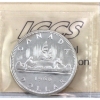 Image 2 : Silver $1 1966 Large Beads ICCS PL66 Heavy Cameo
