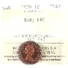 Image 1 : 1-cent 1959 ICCS PL67 Red, UHC
