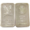 Image 1 : 2x 5oz Sunshine Mint & SilverTowne .999 Fine Silver Bars. 2pcs (Tax Exempt)